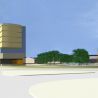Neuplanung Visualisierung Blick Leipziger Str. stadtauswärts