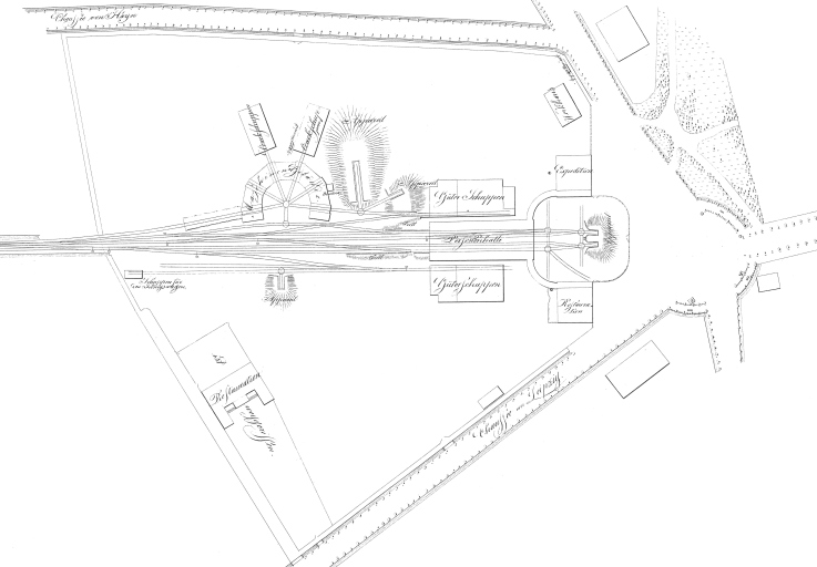 1. Leipziger Bahnhof Lageplan