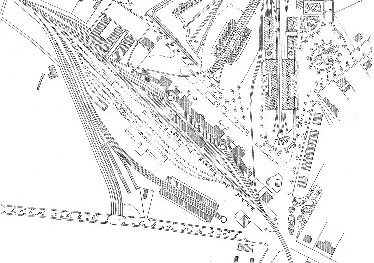 2. Leipziger Bahnhof Lageplan