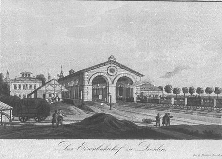 1. Leipziger Bahnhof Rückseite