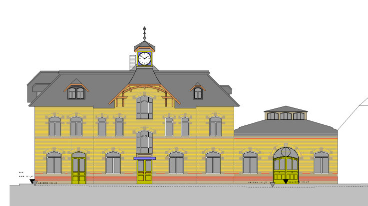 Planung Ansicht Nord