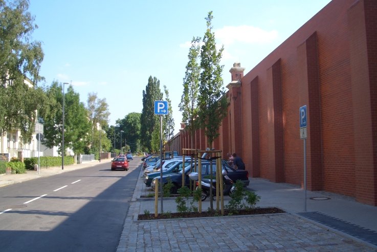 Erweiterung der Wand Koblenzer Straße